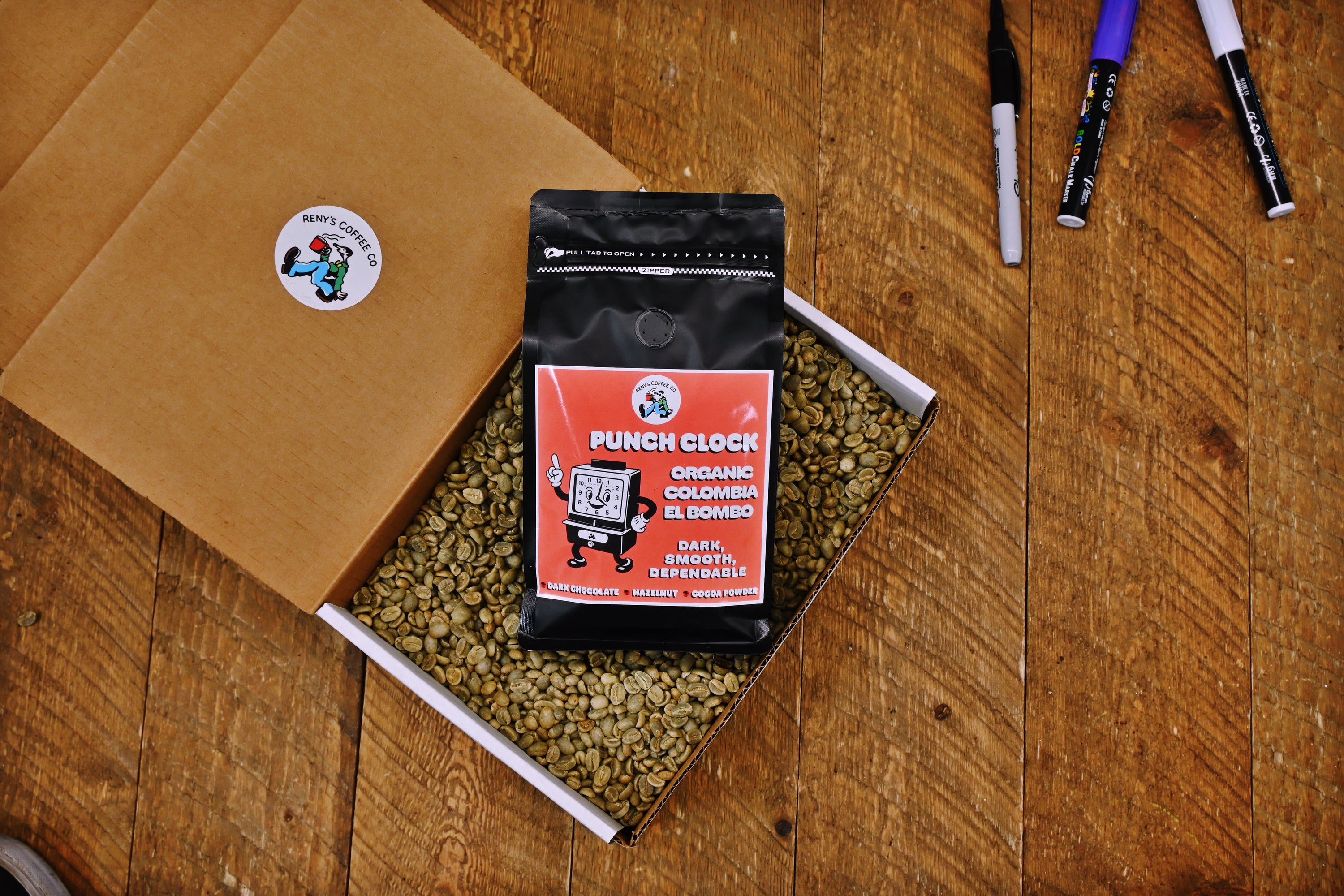 Punch Clock - Organic Colombia El Bombo